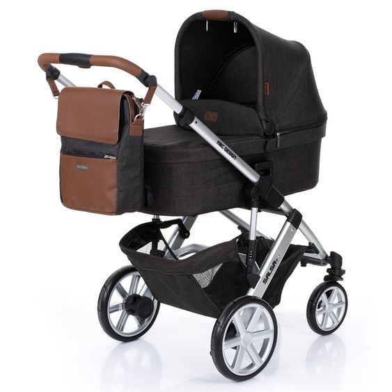 ABC Design Wickel-Rucksack City mit Deckelfach - inkl. Wickelauflage und Zubehör - Piano