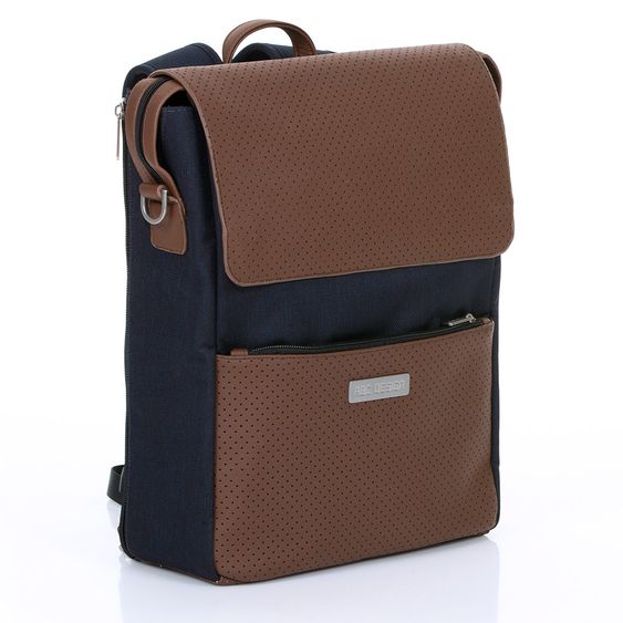 ABC Design Zaino fasciatoio City con scomparto per il coperchio - incluso fasciatoio e accessori - Shadow