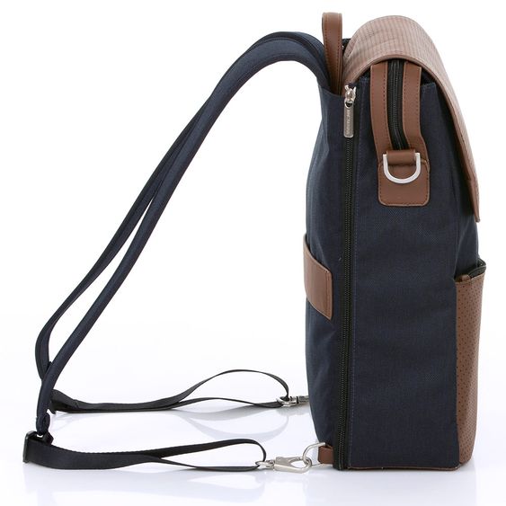 ABC Design Zaino fasciatoio City con scomparto per il coperchio - incluso fasciatoio e accessori - Shadow