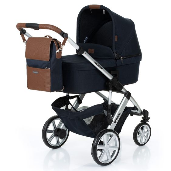 ABC Design Zaino fasciatoio City con scomparto per il coperchio - incluso fasciatoio e accessori - Shadow