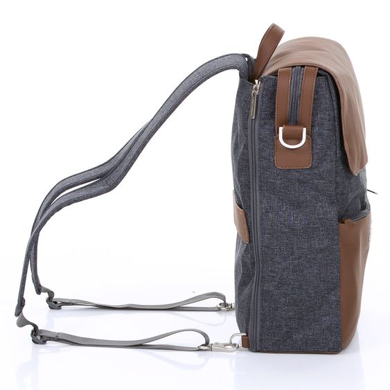 ABC Design Wickel-Rucksack City mit Deckelfach - inkl. Wickelauflage und Zubehör - Street