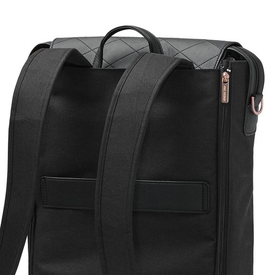 ABC Design Wickel-Rucksack City mit großem Deckelfach - inkl. Wickelunterlage & Zubehör - Diamond Edition - Rose Gold