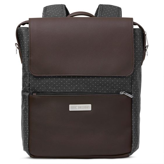 ABC Design Wickelrucksack City mit großem Deckelfach - inkl. Wickelunterlage & Zubehör - Fashion Edition - Fox