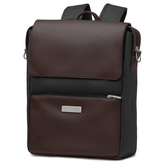 ABC Design Wickel-Rucksack City mit großem Deckelfach - inkl. Wickelunterlage & Zubehör - Gravel