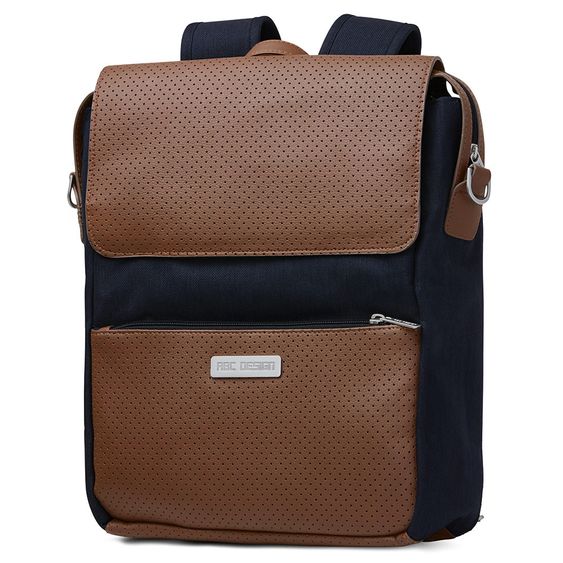 ABC Design Wickel-Rucksack City mit großem Deckelfach - inkl. Wickelunterlage & Zubehör - Shadow