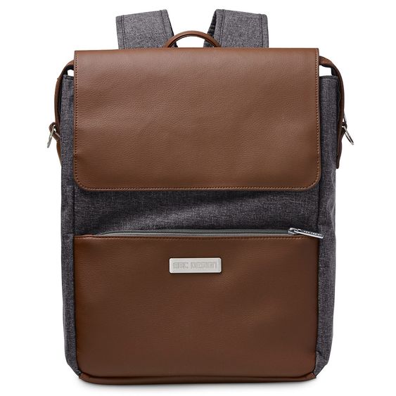 ABC Design Wickel-Rucksack City mit großem Deckelfach - inkl. Wickelunterlage & Zubehör - Street