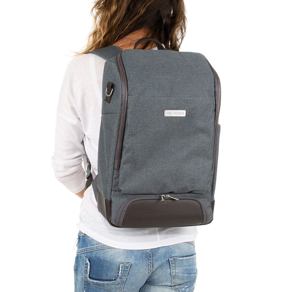 ABC Design Wickel-Rucksack Tour mit großem Frontfach - inkl. Wickelauflage und Zubehör - Mountain