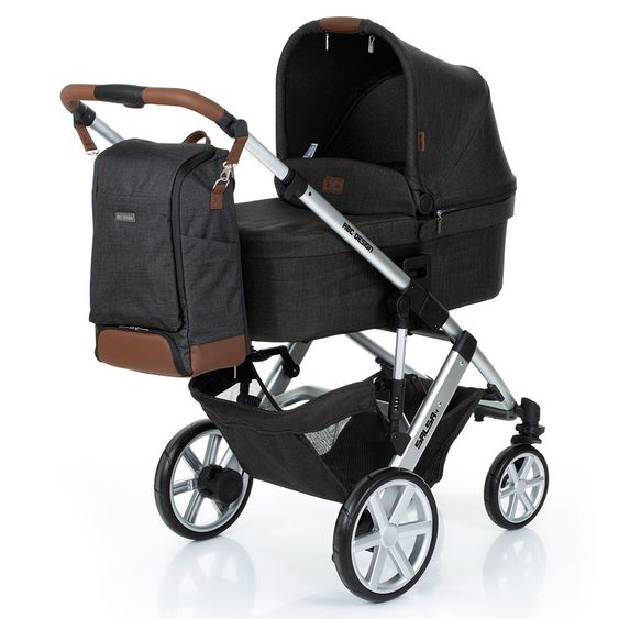 ABC Design Wickel-Rucksack Tour mit großem Frontfach - inkl. Wickelauflage und Zubehör - Piano