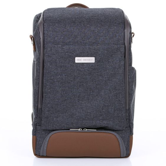 ABC Design Wickel-Rucksack Tour mit großem Frontfach - inkl. Wickelauflage und Zubehör - Street