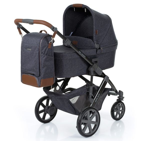 ABC Design Wickel-Rucksack Tour mit großem Frontfach - inkl. Wickelauflage und Zubehör - Street