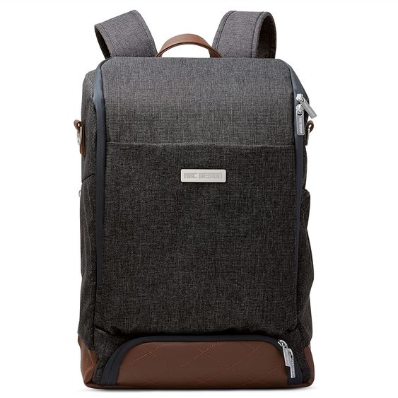 ABC Design Changing backpack Tour with large front compartment - incl. changing mat & accessories - Diamond Edition - Asphalt