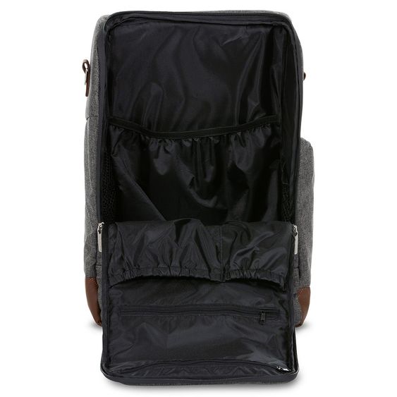 ABC Design Changing backpack Tour with large front compartment - incl. changing mat & accessories - Diamond Edition - Asphalt