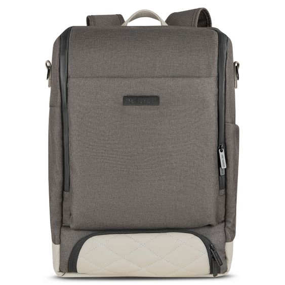ABC Design Wickel-Rucksack Tour mit großem Frontfach - inkl. Wickelunterlage & Zubehör - Diamond Edition - Herb