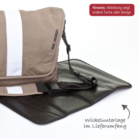 ABC Design Wickeltasche Fashion - Cranberry