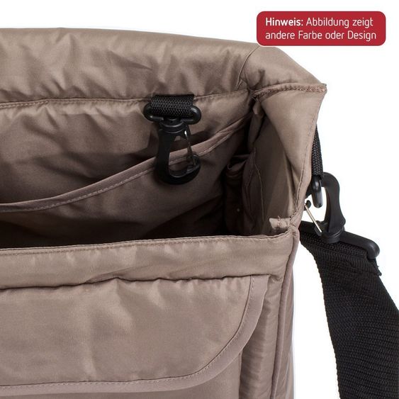 ABC Design Wickeltasche Fashion - Cranberry