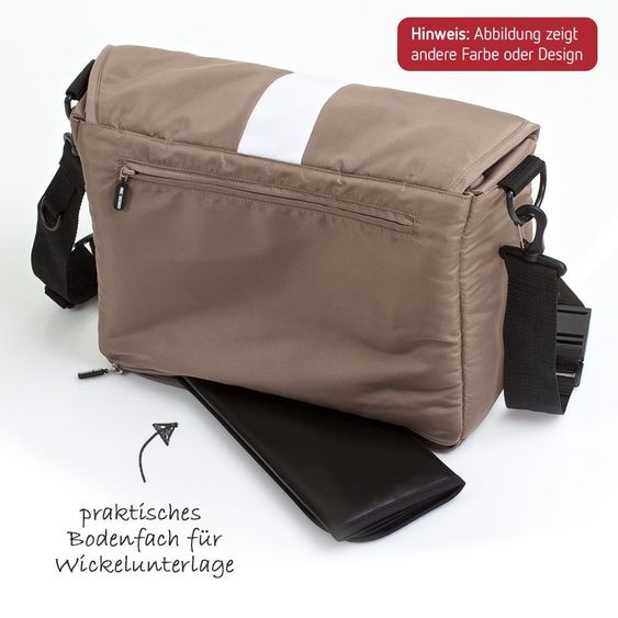 ABC Design Wickeltasche Fashion - Cranberry