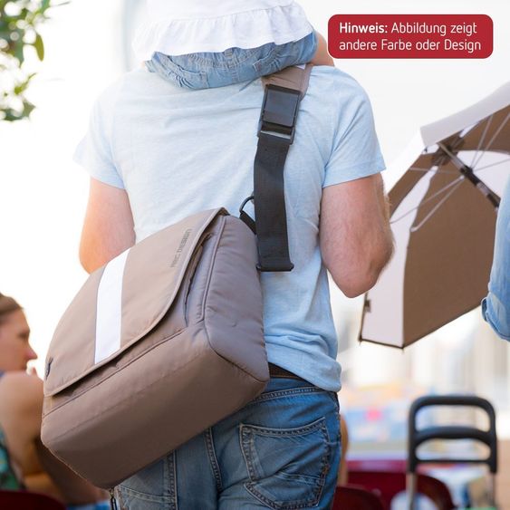 ABC Design Wickeltasche Fashion - Cranberry