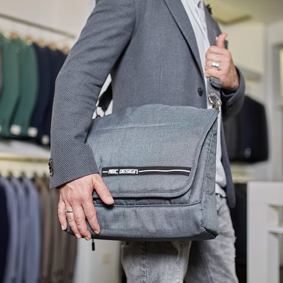 ABC Design Wickeltasche Fashion - Gravel