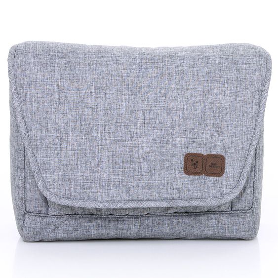 ABC Design Wickeltasche Fashion - inkl. Wickelauflage und Zubehör - Graphite Grey