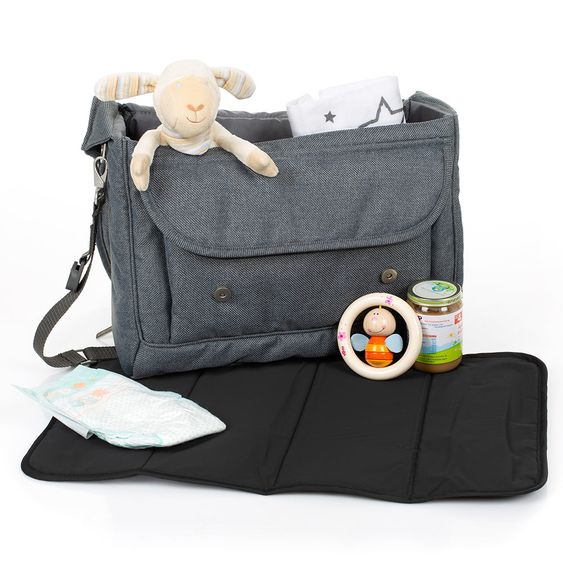 ABC Design Wickeltasche Fashion - inkl. Wickelauflage und Zubehör - Mountain