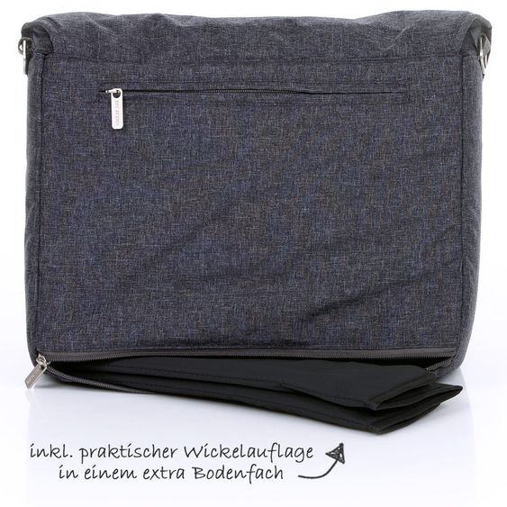 ABC Design Wickeltasche Fashion - inkl. Wickelauflage und Zubehör - Street