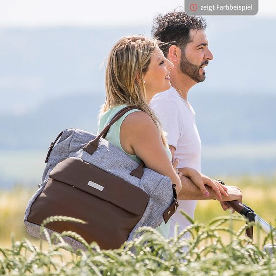 ABC Design Jetset changing bag - incl. changing mat, bottle warmer and utensil bag - Mountain