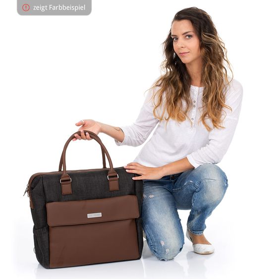 ABC Design Jetset changing bag - incl. changing mat, bottle warmer and utensil bag - Mountain
