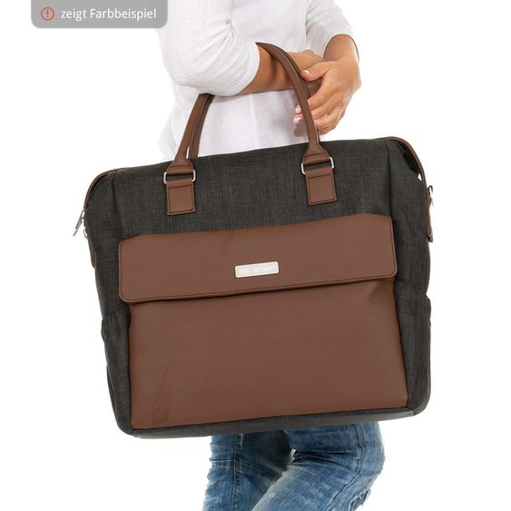 ABC Design Jetset changing bag - incl. changing mat, bottle warmer and utensil bag - Mountain
