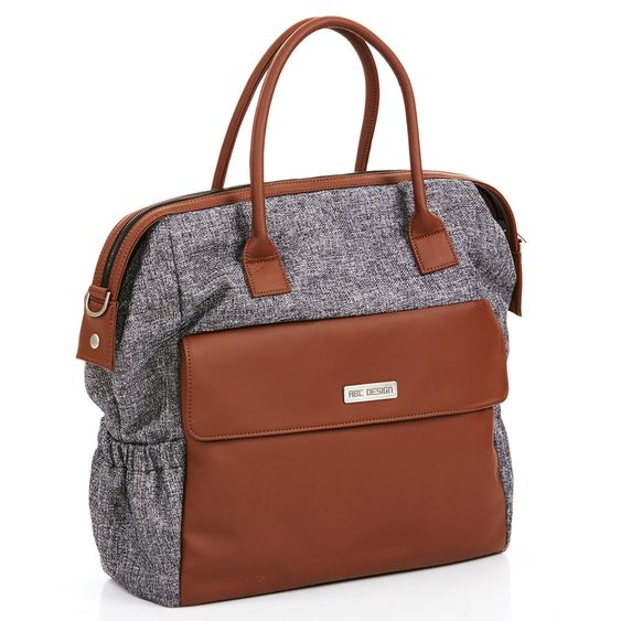 ABC Design Wickeltasche Jetset - inkl. Wickelauflage, Flaschenwärmer und Utensilientasche - Race