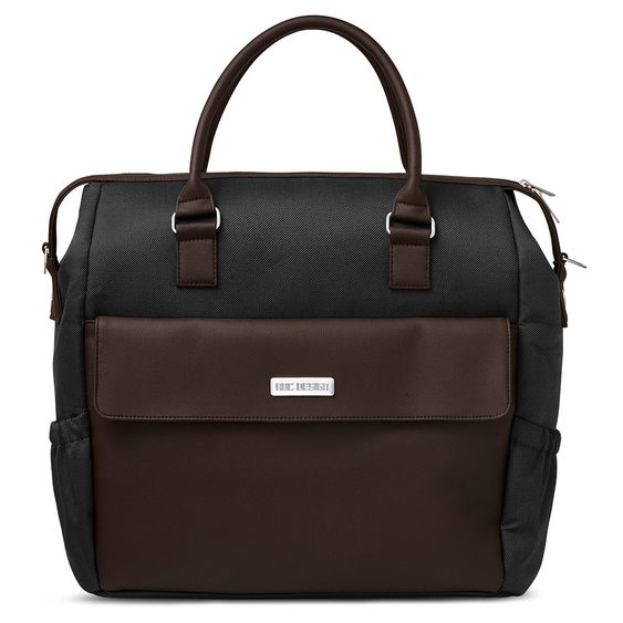 ABC Design Wickeltasche Jetset - inkl. Wickelunterlage & viel Zubehör - Gravel