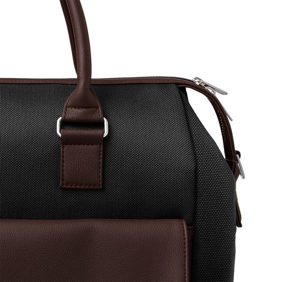 ABC Design Wickeltasche Jetset - inkl. Wickelunterlage & viel Zubehör - Gravel