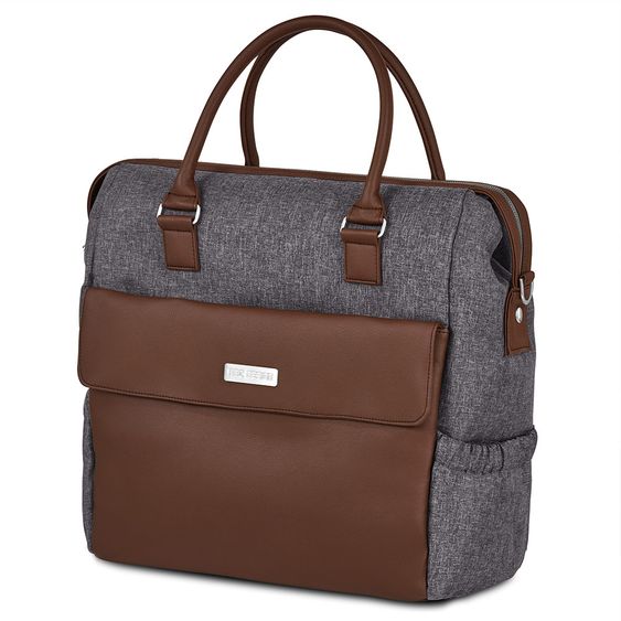 ABC Design Wickeltasche Jetset - inkl. Wickelunterlage & viel Zubehör - Street