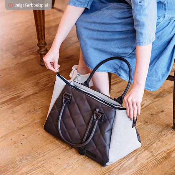 ABC Design Wickeltasche Royal - inkl. Wickelunterlage und viel Zubehör - Diamond Edition - Bubble