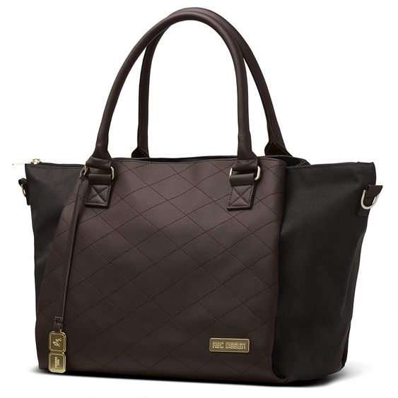 ABC Design Wickeltasche Royal - inkl. Wickelunterlage und viel Zubehör - Diamond Edition - Champagne
