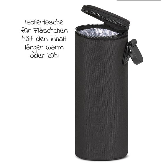 ABC Design Wickeltasche Royal - inkl. Wickelunterlage und viel Zubehör - Ink