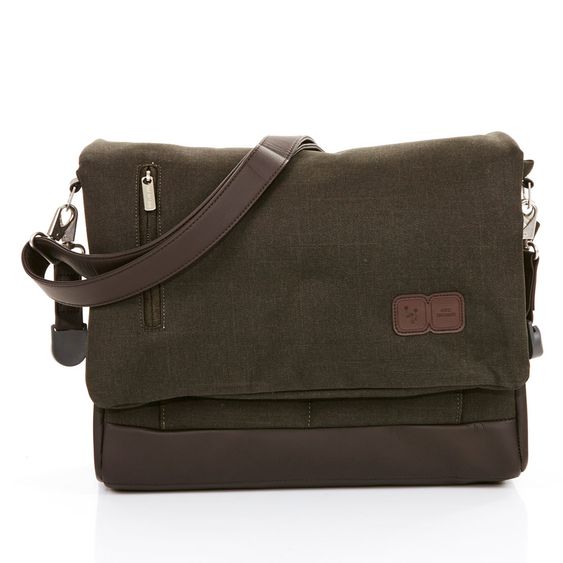 ABC Design Wickeltasche Urban - inkl. Wickelauflage und Flaschenwärmer - Leaf