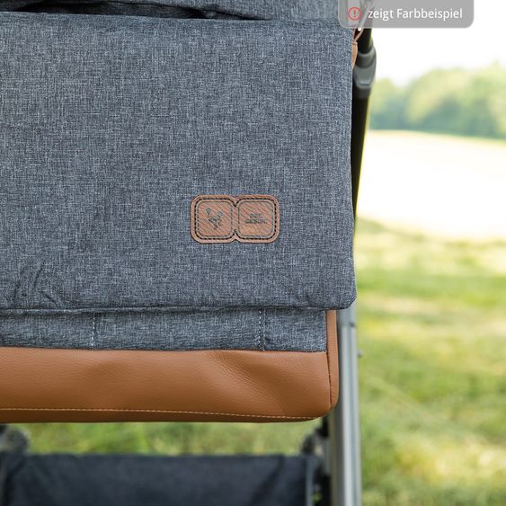 ABC Design Wickeltasche Urban - inkl. Wickelauflage und Flaschenwärmer - Race