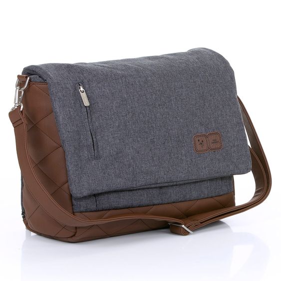 ABC Design Wickeltasche Urban - inkl. Wickelauflage und Zubehör - Diamond Special Edition - Asphalt