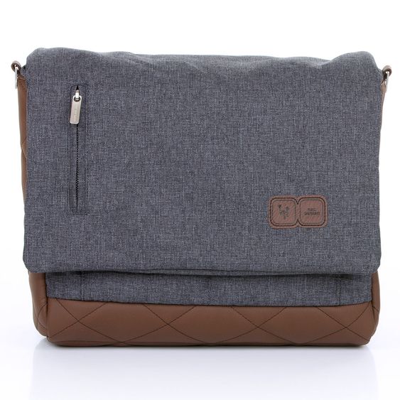 ABC Design Wickeltasche Urban - inkl. Wickelauflage und Zubehör - Diamond Special Edition - Asphalt