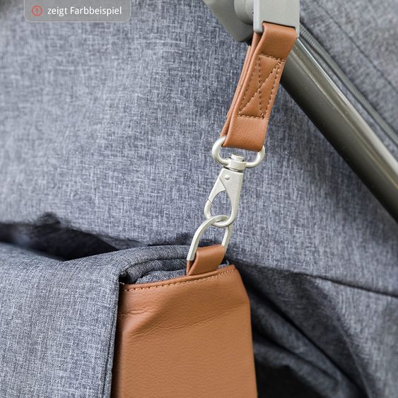 ABC Design Wickeltasche Urban - inkl. Wickelauflage und Zubehör - Diamond Special Edition - Asphalt