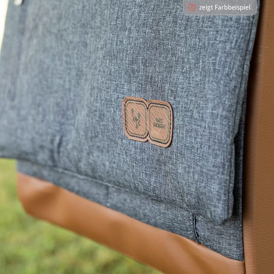 ABC Design Wickeltasche Urban - inkl. Wickelauflage und Zubehör - Diamond Special Edition - Asphalt