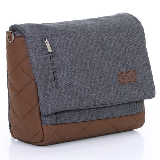ABC Design Wickeltasche Urban - inkl. Wickelauflage und Zubehör - Diamond Special Edition - Asphalt