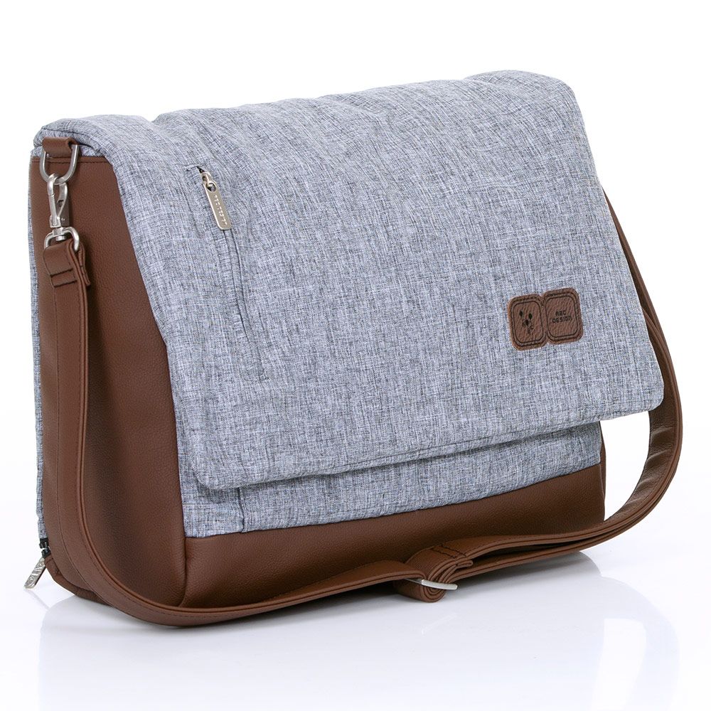 ABC Design Wickeltasche Urban - inkl. Wickelauflage und Zubehör - Graphite Grey