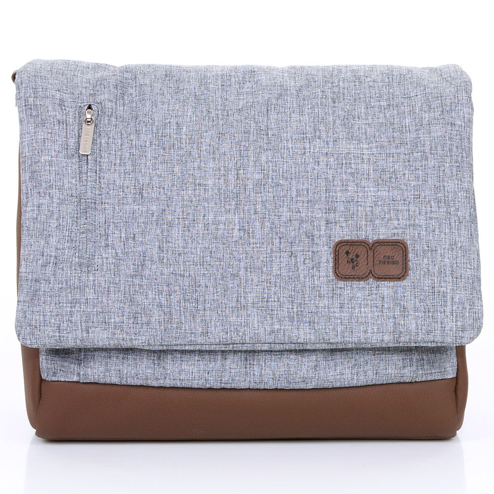 ABC Design Wickeltasche Urban - inkl. Wickelauflage und Zubehör - Graphite Grey