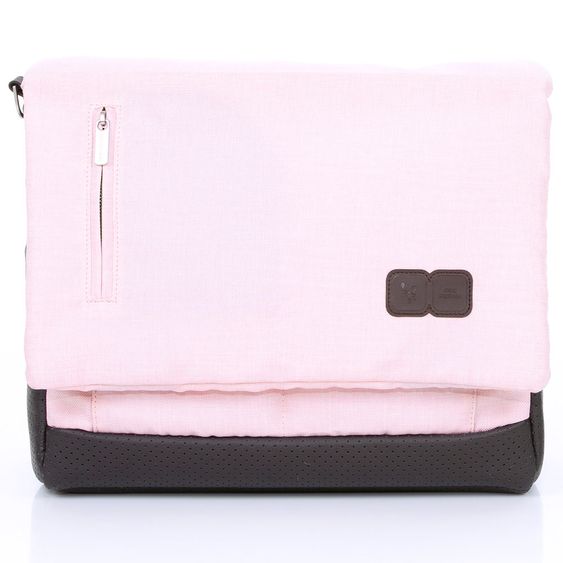ABC Design Wickeltasche Urban - inkl. Wickelauflage und Zubehör - Rose
