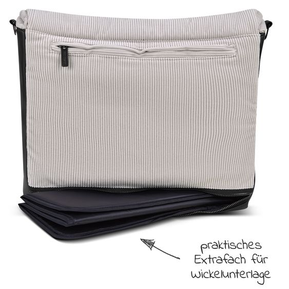 ABC Design Borsa fasciatoio Urban - include fasciatoio e tanti accessori - Biscotto