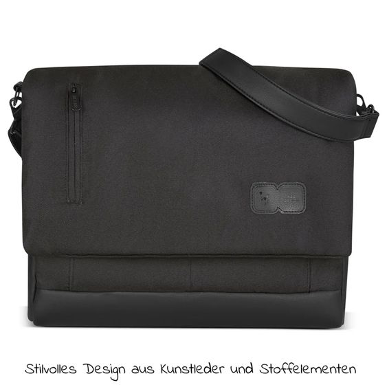 ABC Design Wickeltasche Urban - inkl. Wickelunterlage & viel Zubehör - Classic Edition - Ink