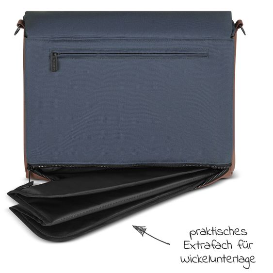 ABC Design Borsa fasciatoio Urban - incluso fasciatoio e tanti accessori - Classic Edition - Lago