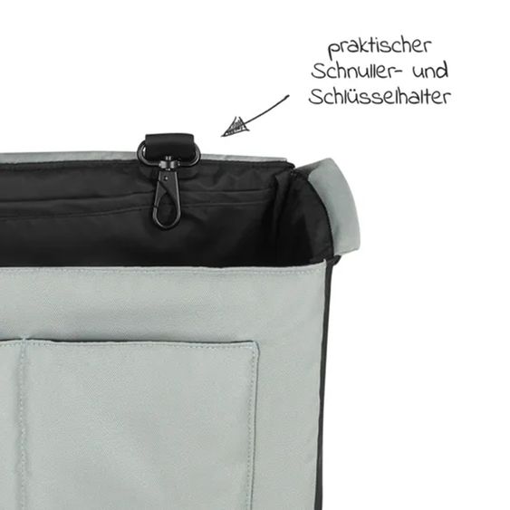 ABC Design Wickeltasche Urban - inkl. Wickelunterlage & viel Zubehör - Classic Edition - Pine