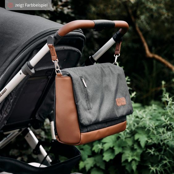 ABC Design Wickeltasche Urban - inkl. Wickelunterlage & viel Zubehör - Diamond Edition - Bubble